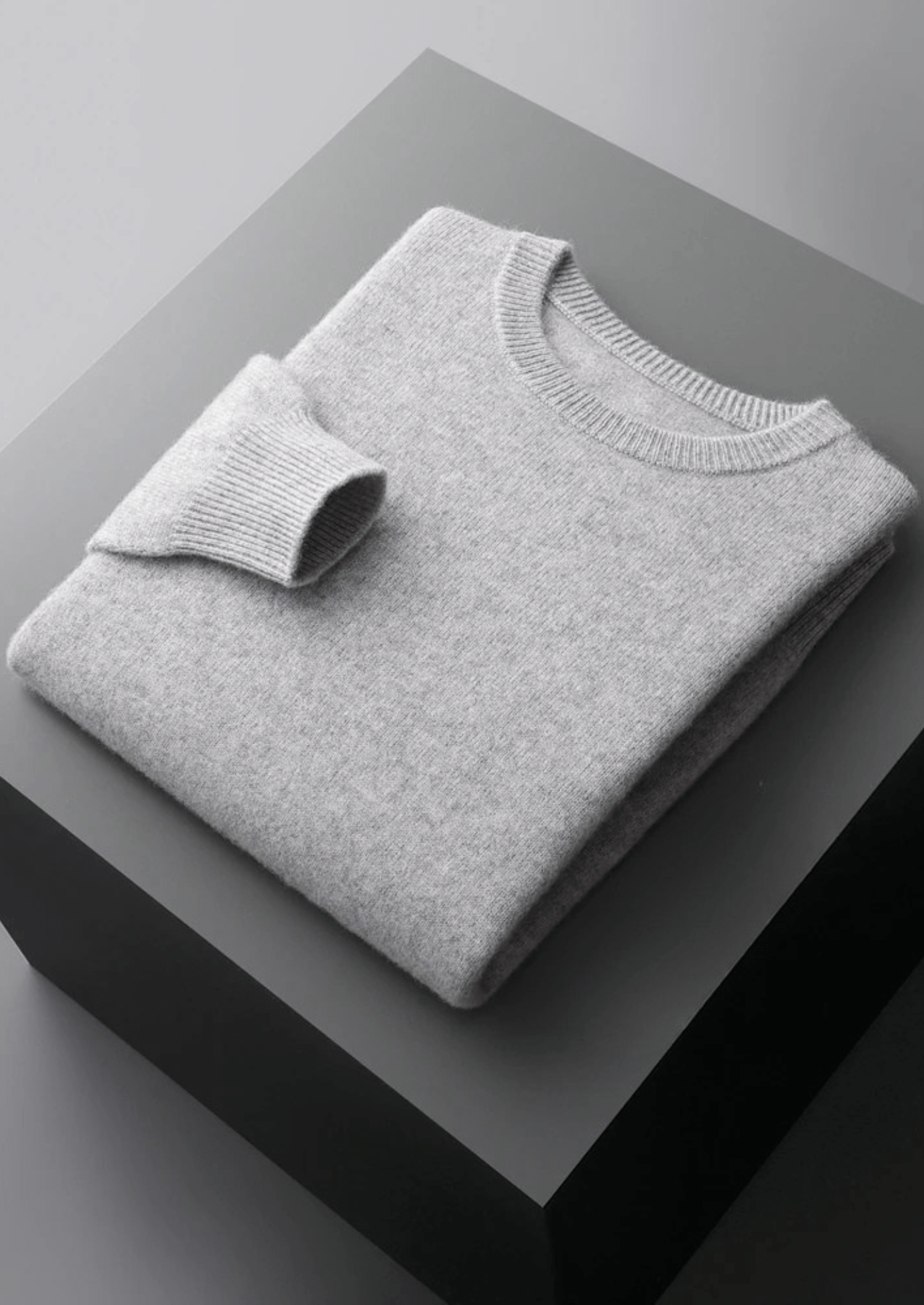 MERINO WOOL CLASSIC CREWNECK - LORMIER - 