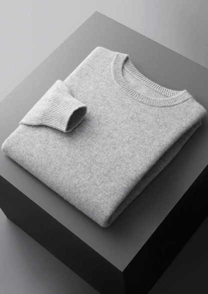 MERINO WOOL CLASSIC CREWNECK - LORMIER - 