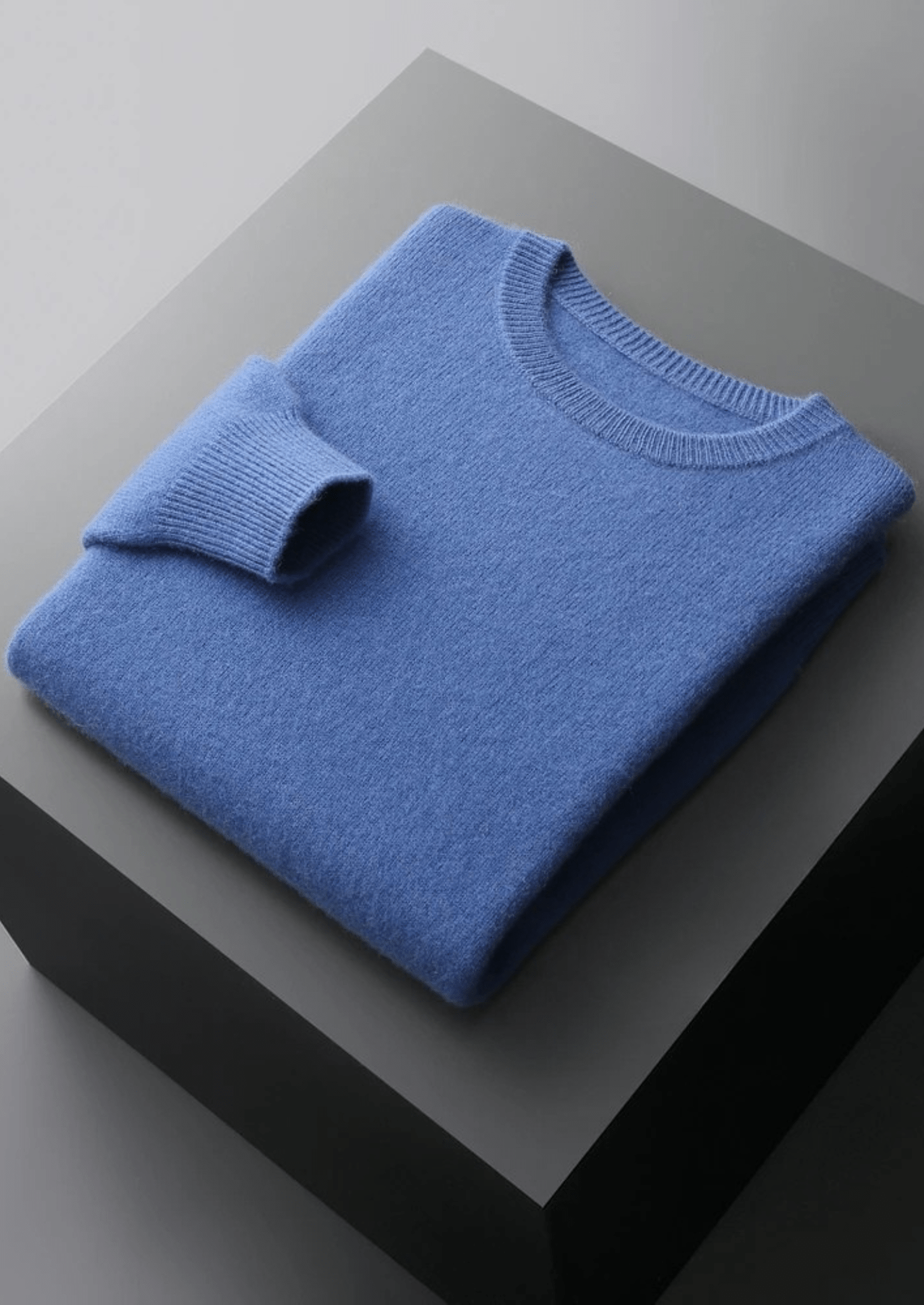 MERINO WOOL CLASSIC CREWNECK - LORMIER - 