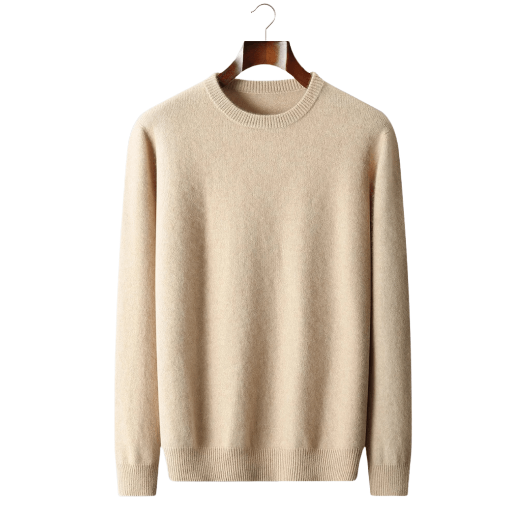 MERINO WOOL CLASSIC CREWNECK - LORMIER - 