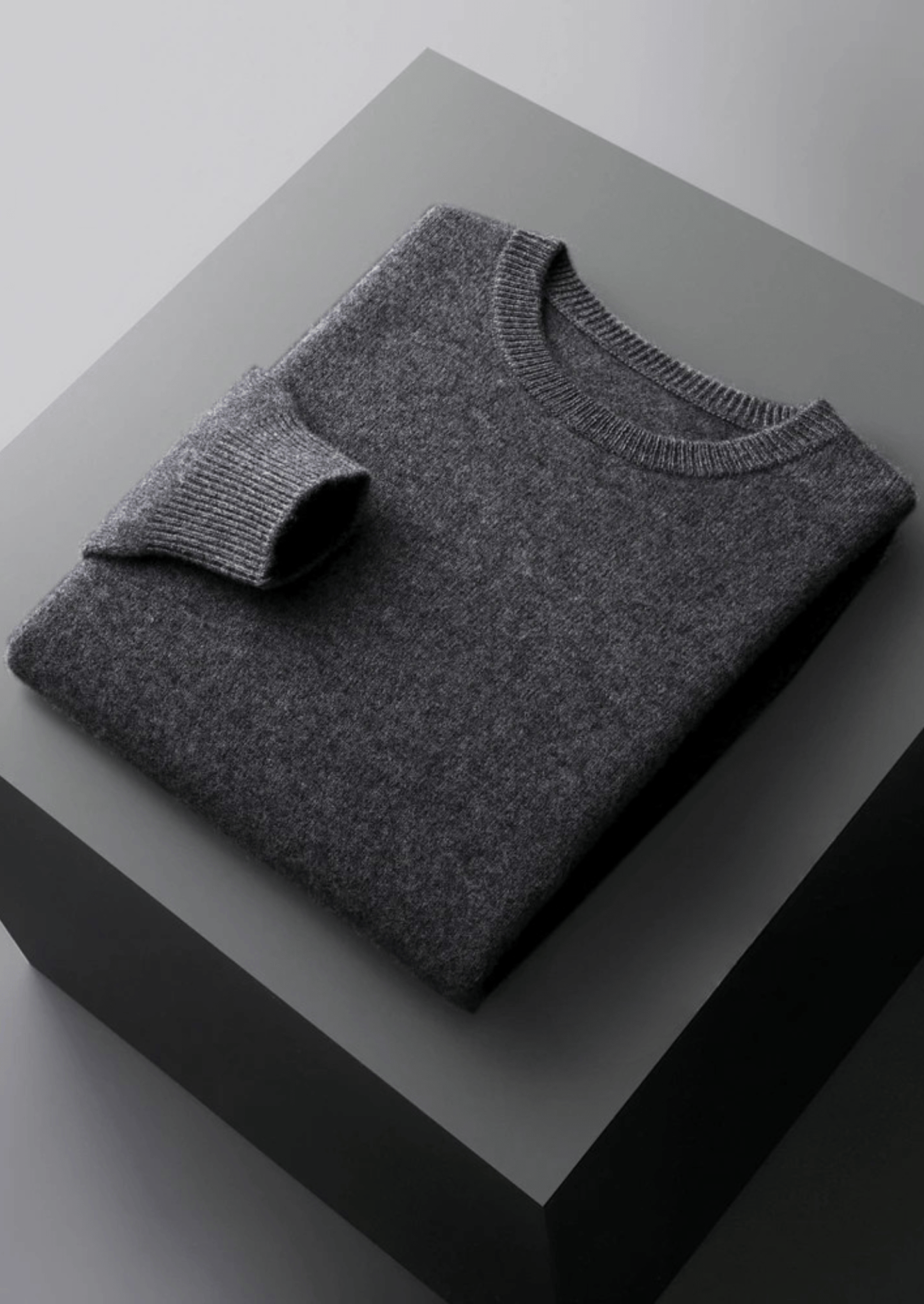 MERINO WOOL CLASSIC CREWNECK - LORMIER - 