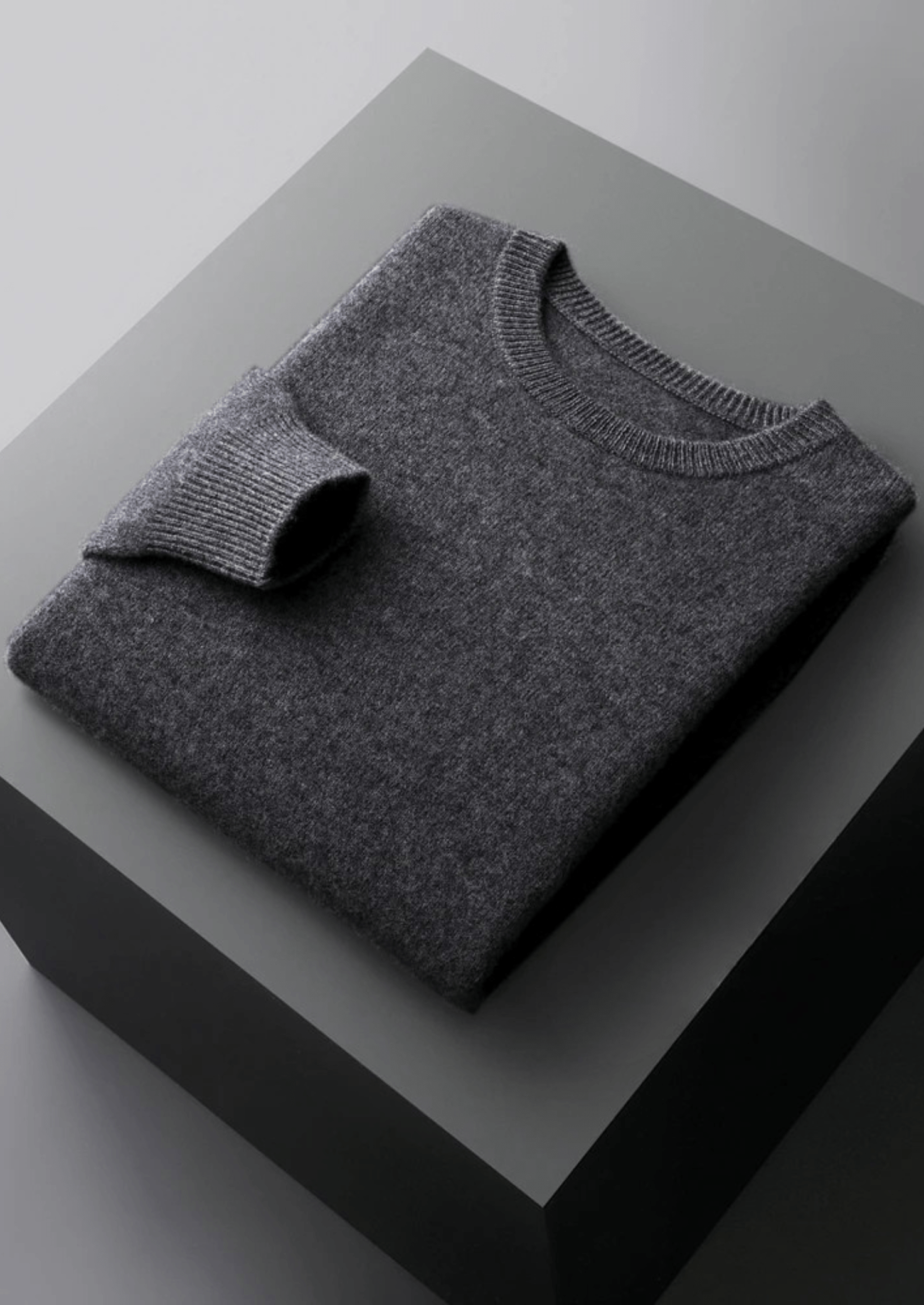 MERINO WOOL CLASSIC CREWNECK - LORMIER - 
