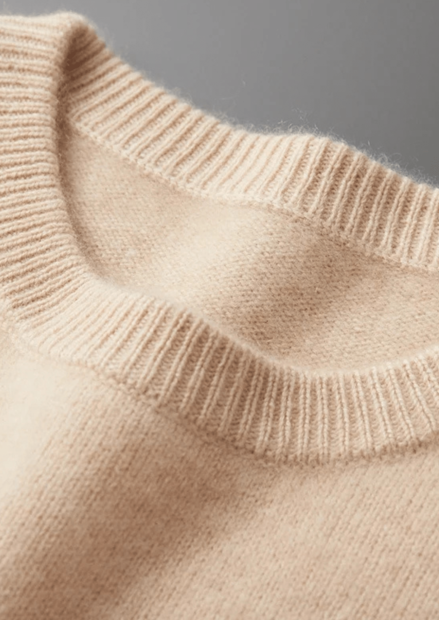 MERINO WOOL CLASSIC CREWNECK - LORMIER - 