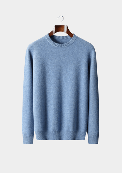 MERINO WOOL CLASSIC CREWNECK - LORMIER - 