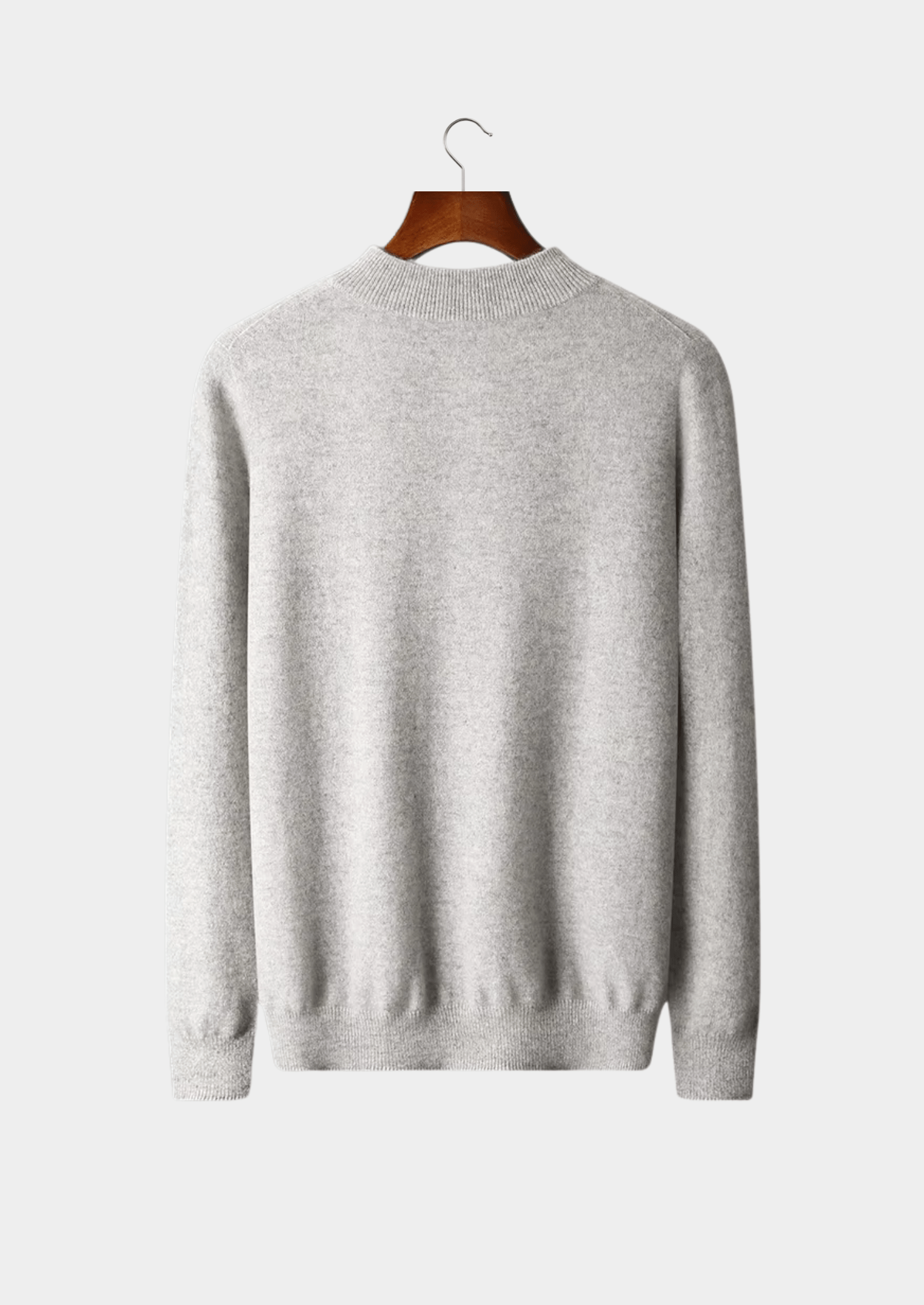 MERINO WOOL CLASSIC MOCKNECK - LORMIER - 
