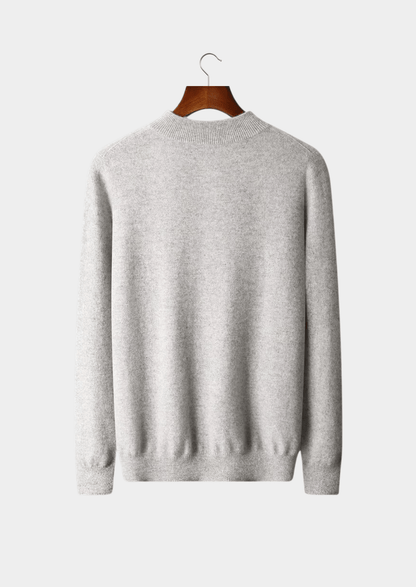MERINO WOOL CLASSIC MOCKNECK - LORMIER - 