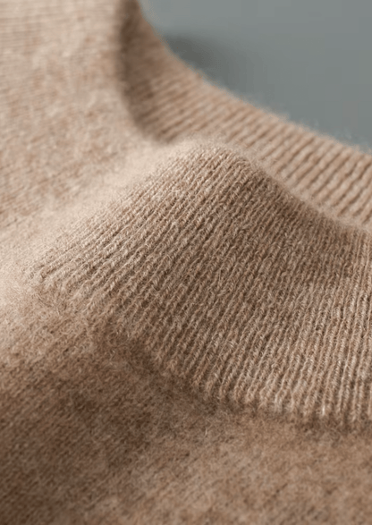 MERINO WOOL CLASSIC MOCKNECK - LORMIER - 