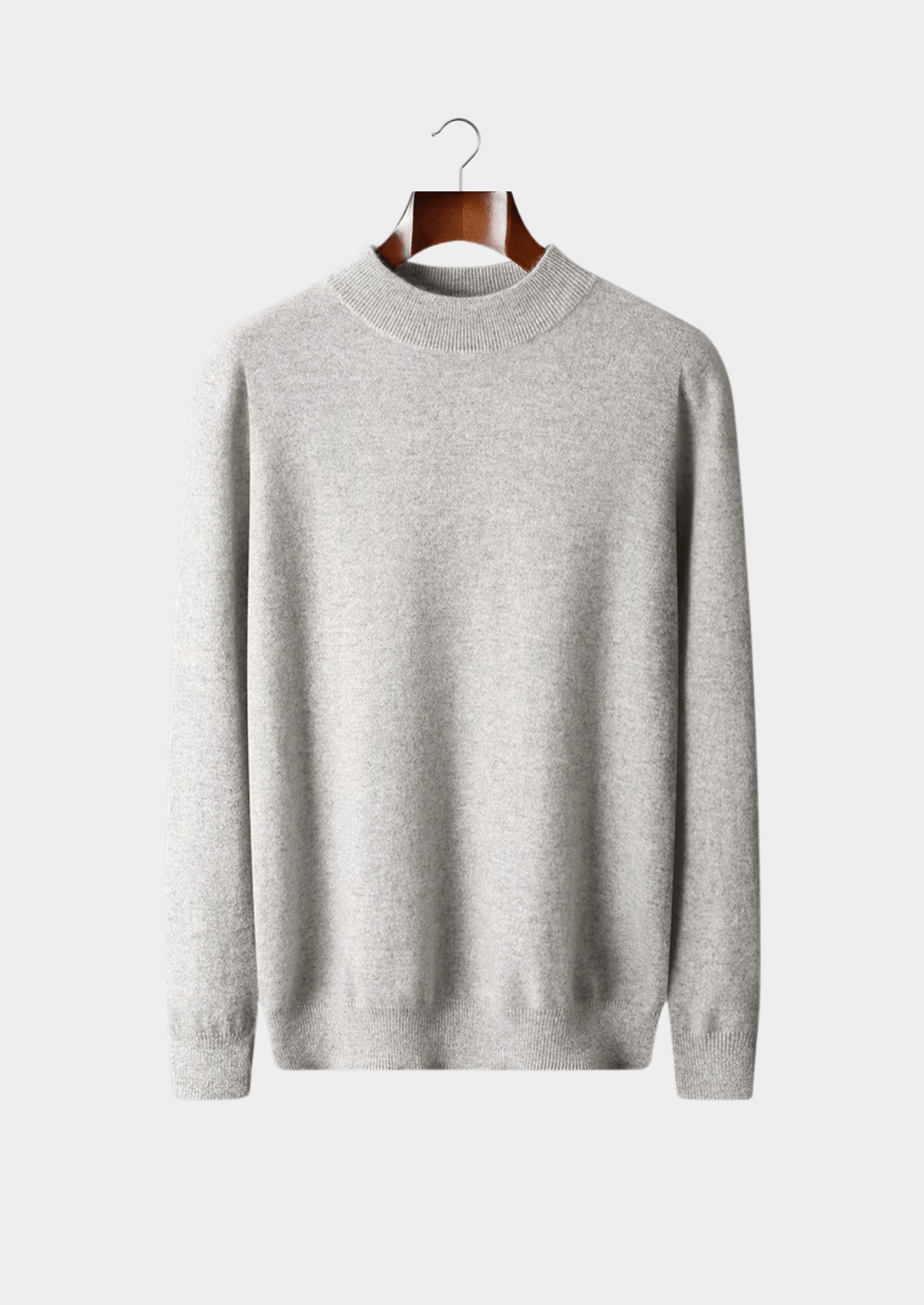 MERINO WOOL CLASSIC MOCKNECK - LORMIER - 