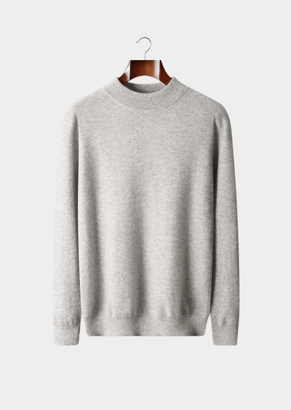 MERINO WOOL CLASSIC MOCKNECK - LORMIER - 