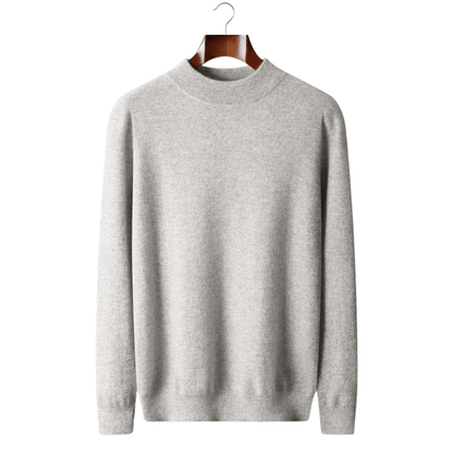 MERINO WOOL CLASSIC MOCKNECK - LORMIER - 