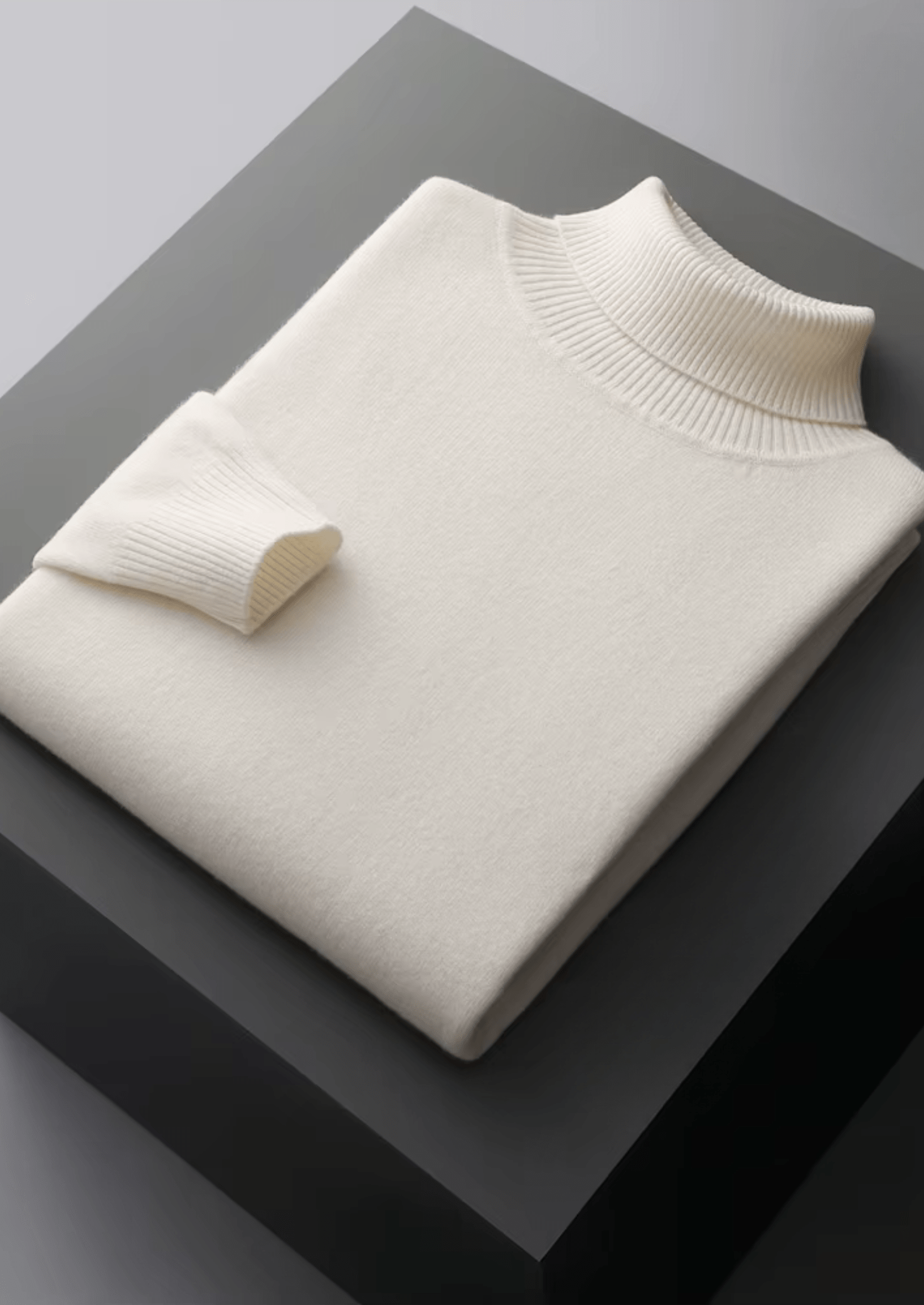 MERINO WOOL CLASSIC ROLLNECK - LORMIER - 