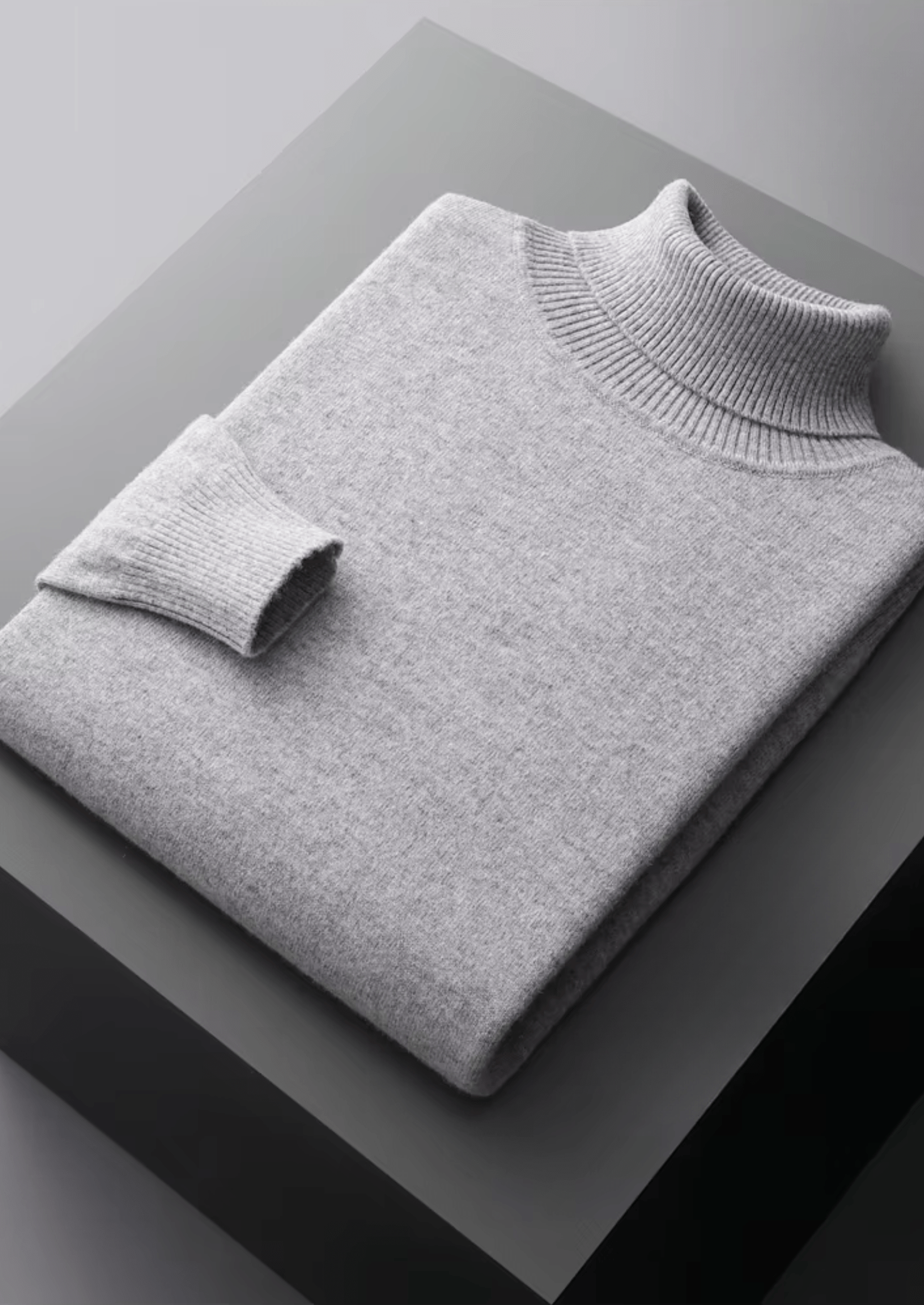 MERINO WOOL CLASSIC ROLLNECK - LORMIER - 