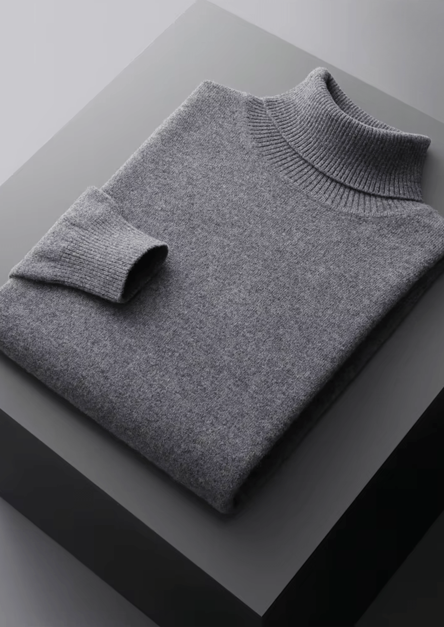 MERINO WOOL CLASSIC ROLLNECK - LORMIER - 