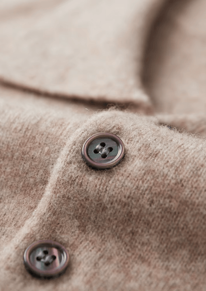MERINO WOOL CLASSIC SWEATER POLO - LORMIER - 