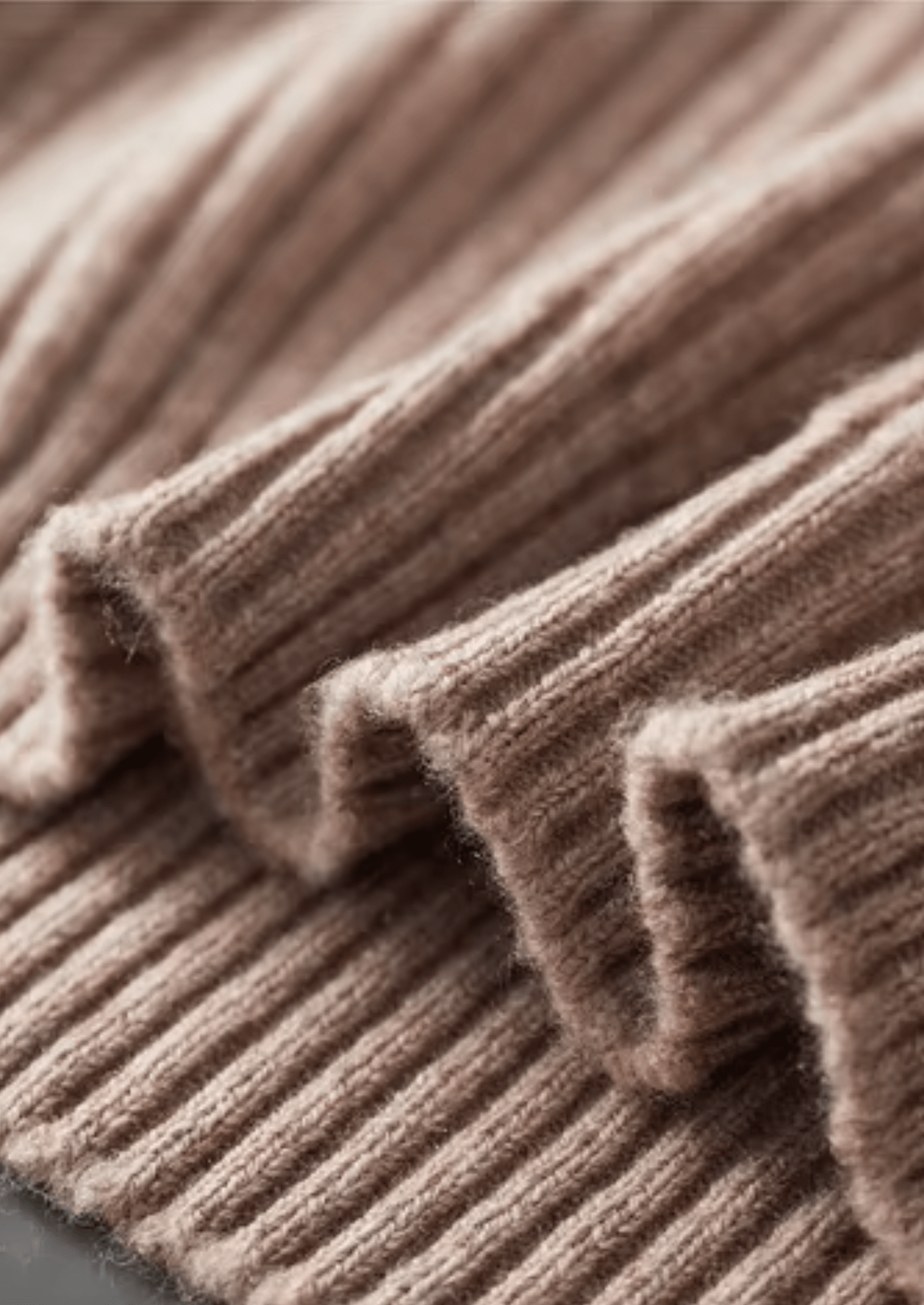 MERINO WOOL RIBBED HENLEY SWEATER - LORMIER - 