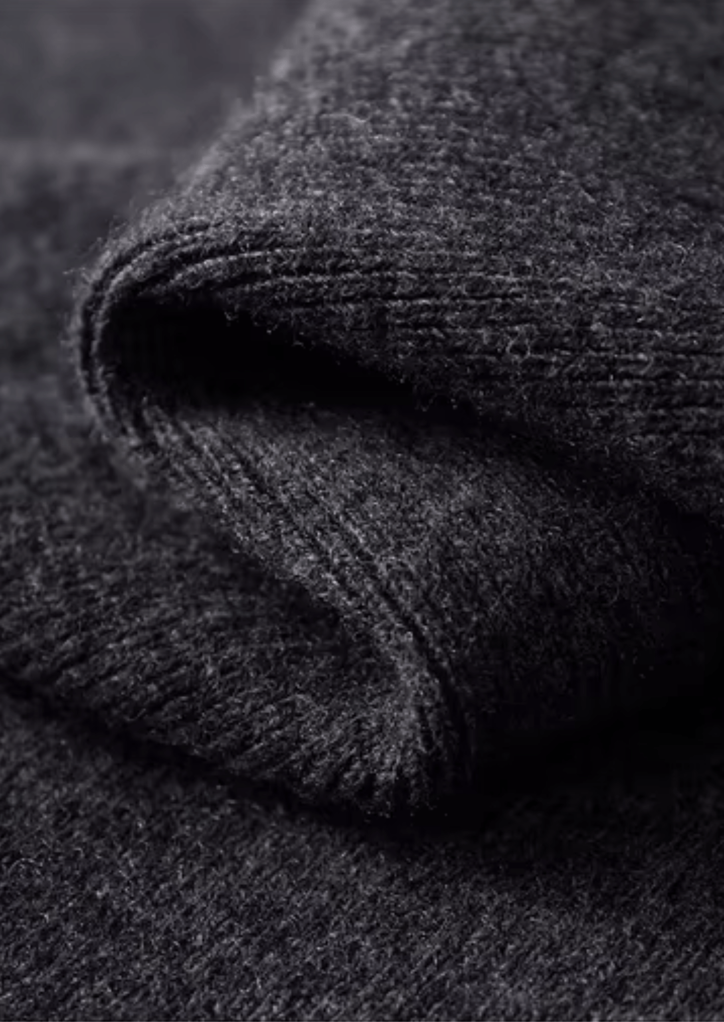 MERINO WOOL RIBBED POLO CARDIGAN - LORMIER - 