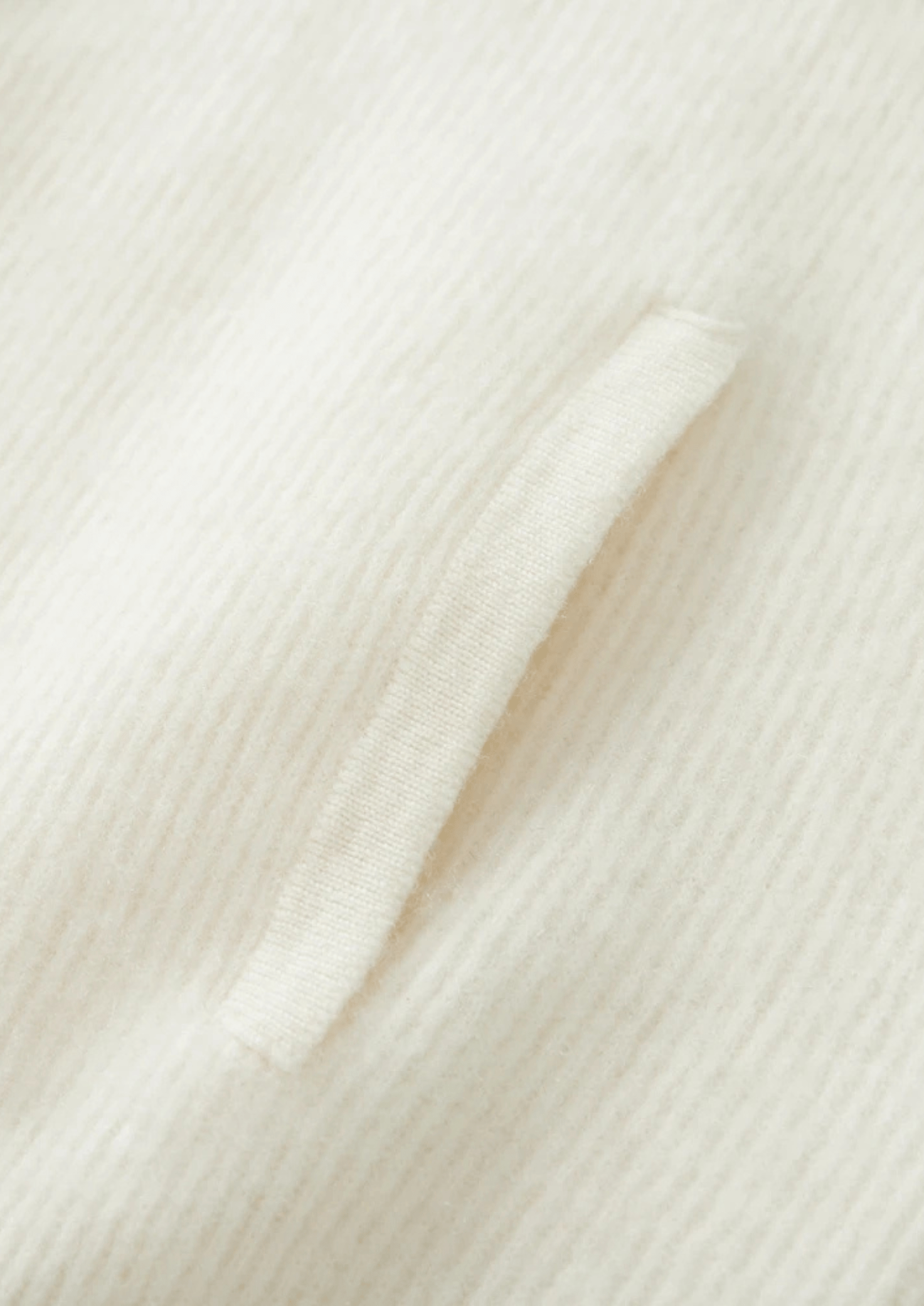 MERINO WOOL RIBBED ZIPPER CARDIGAN - LORMIER - 