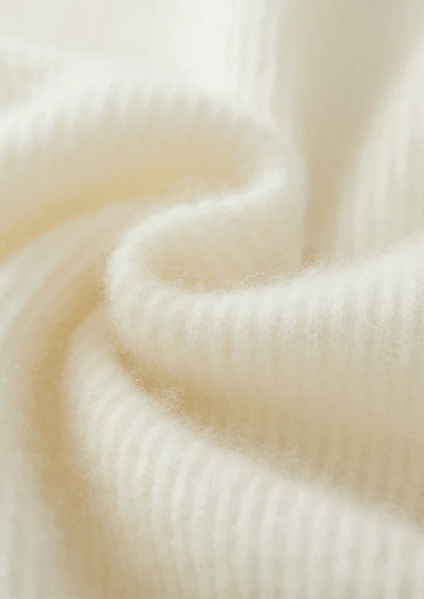 MERINO WOOL RIBBED ZIPPER CARDIGAN - LORMIER - 