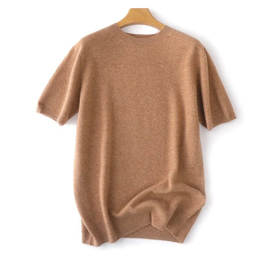 MERINO WOOL T - SHIRT - LORMIER - 