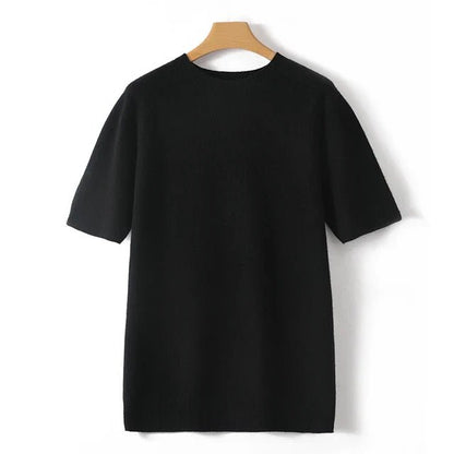 MERINO WOOL T - SHIRT - LORMIER - 