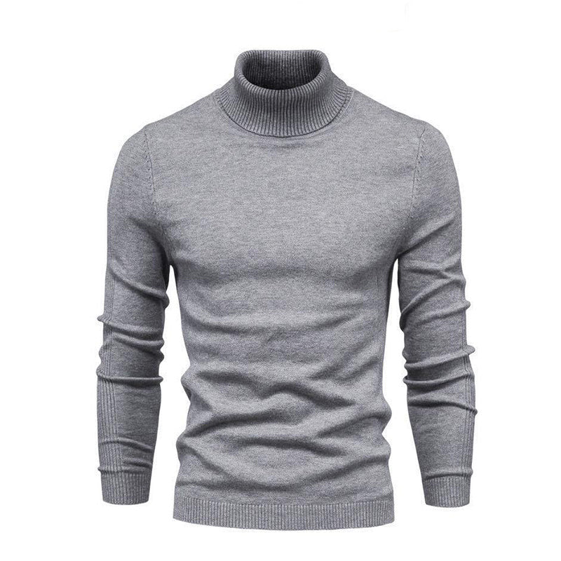 MERINO WOOL TURTLENECK - LORMIER - 