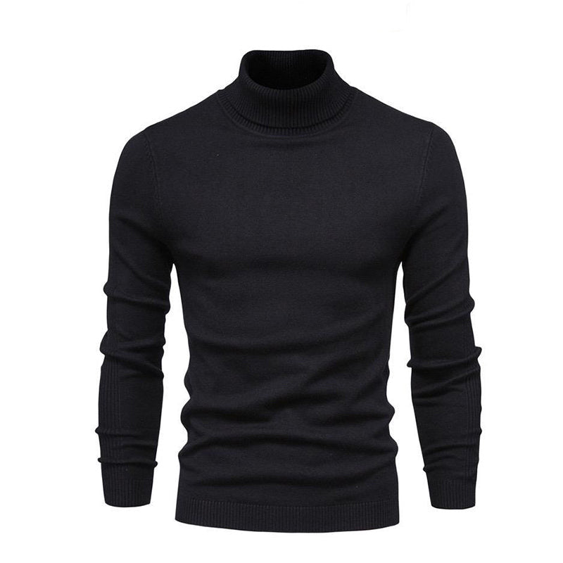 MERINO WOOL TURTLENECK - LORMIER - 