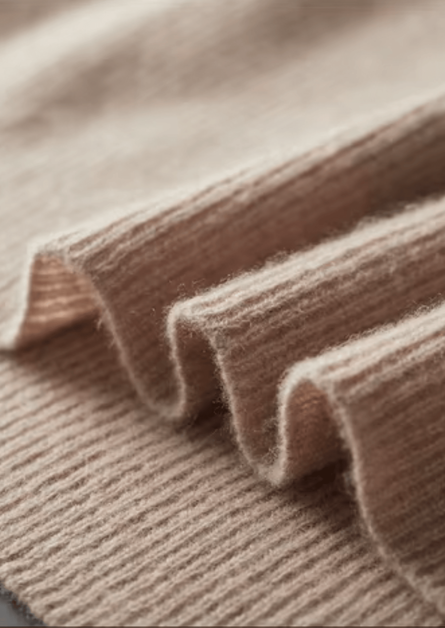 MERINO WOOL TWO TONE ZIPPER SWEATER POLO - LORMIER - 