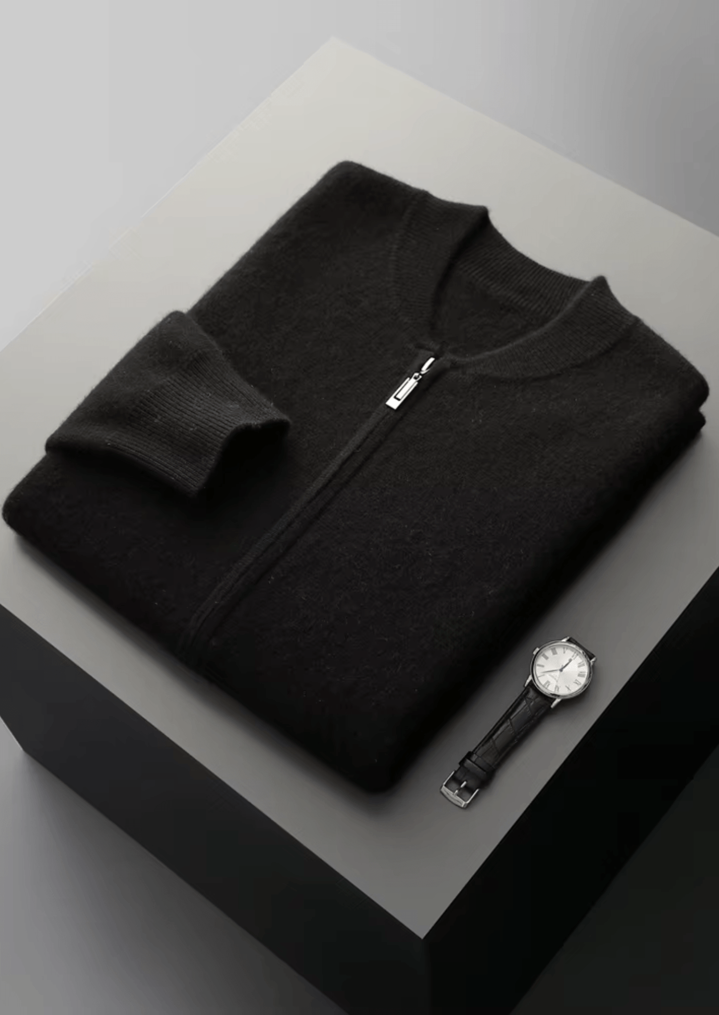 MERINO WOOL V - NECK CARDIGAN - LORMIER - 