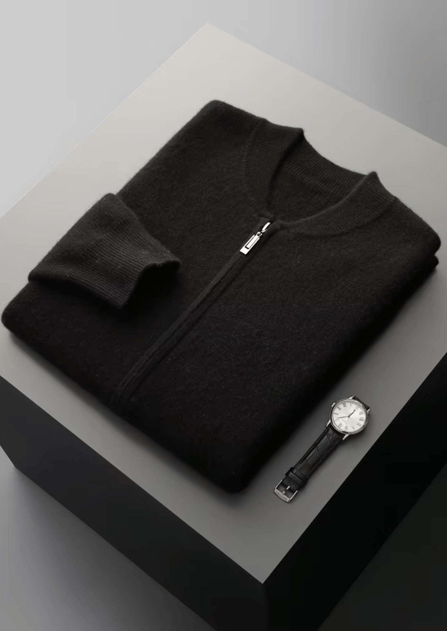 MERINO WOOL V - NECK CARDIGAN - LORMIER - 