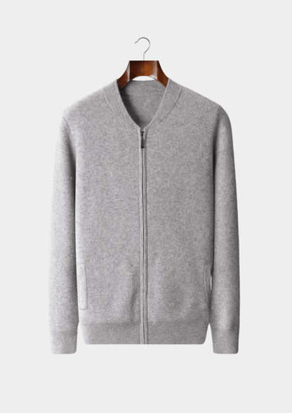 MERINO WOOL V - NECK CARDIGAN - LORMIER - 