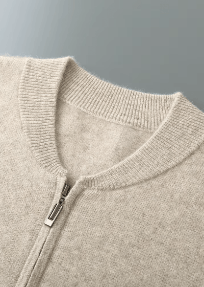 MERINO WOOL V - NECK CARDIGAN - LORMIER - 