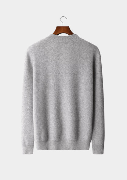 MERINO WOOL V - NECK CARDIGAN - LORMIER - 