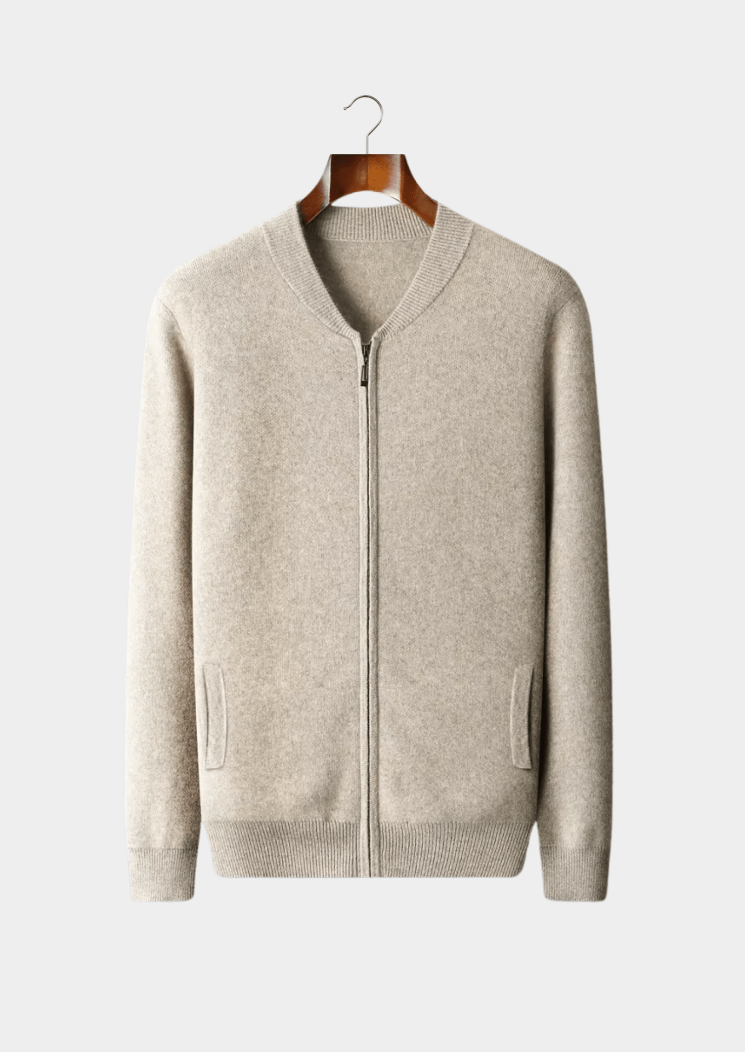 MERINO WOOL V - NECK CARDIGAN - LORMIER - 