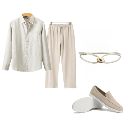 MONACO ECRU 4 - PIECE SET - LORMIER - 