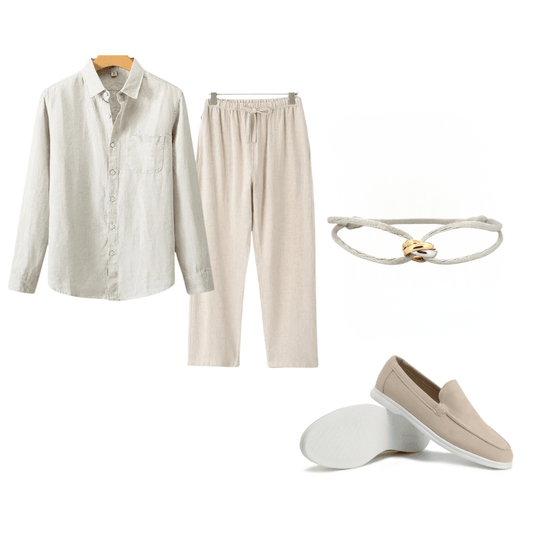 MONACO ECRU 4 - PIECE SET - LORMIER - 