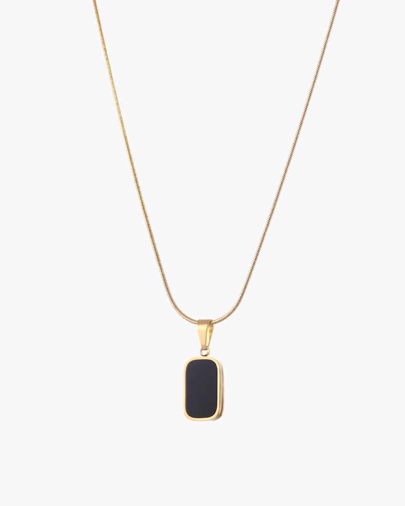 NOIR NECKLACE - LORMIER - 