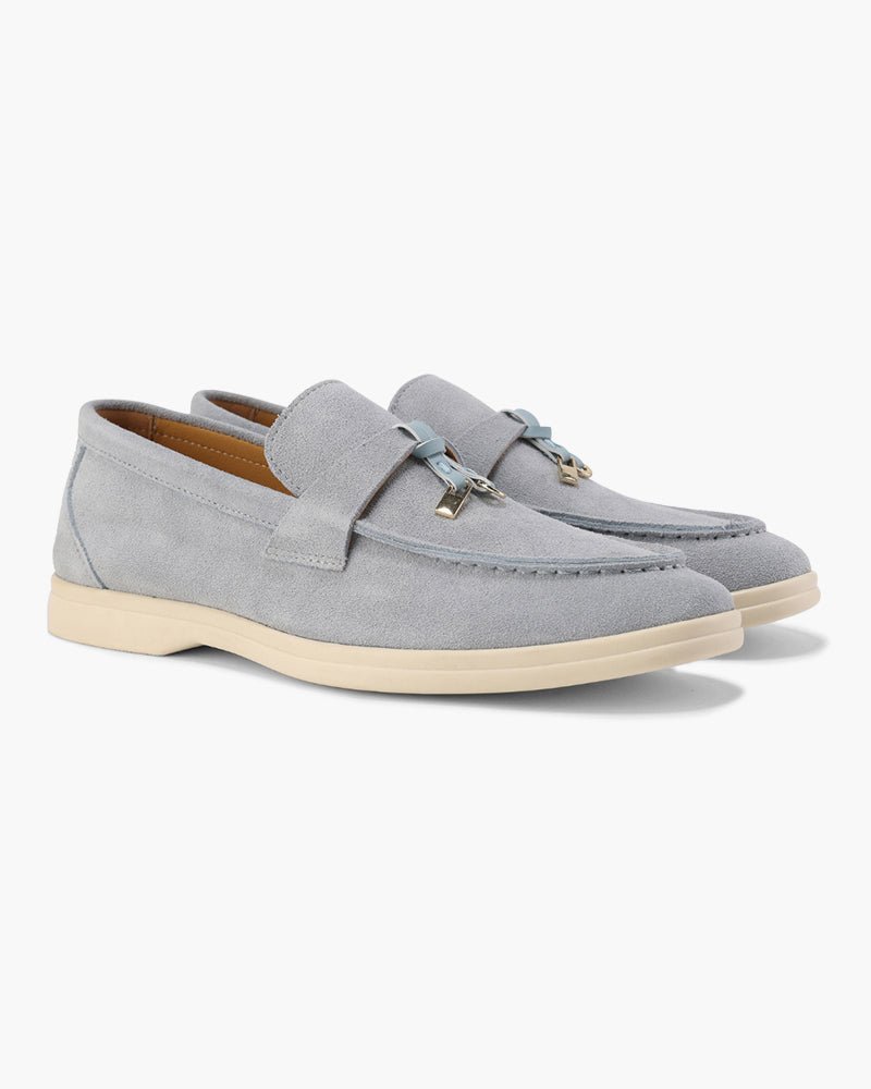 OLD MONEY SUEDE LADY LOAFERS - LORMIER - 