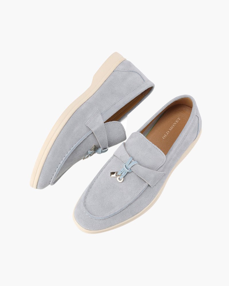 OLD MONEY SUEDE LADY LOAFERS - LORMIER - 