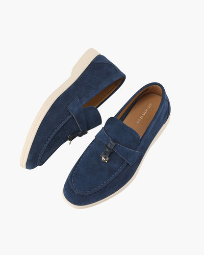 OLD MONEY SUEDE LADY LOAFERS - LORMIER - 
