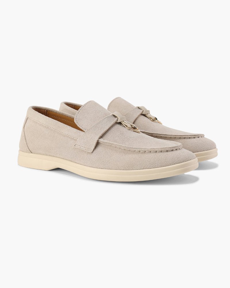 OLD MONEY SUEDE LADY LOAFERS - LORMIER - 