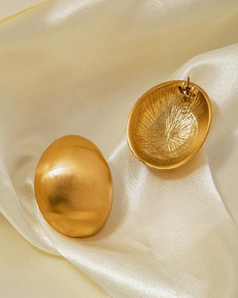 OROVA SHIELD EARRINGS - LORMIER - 