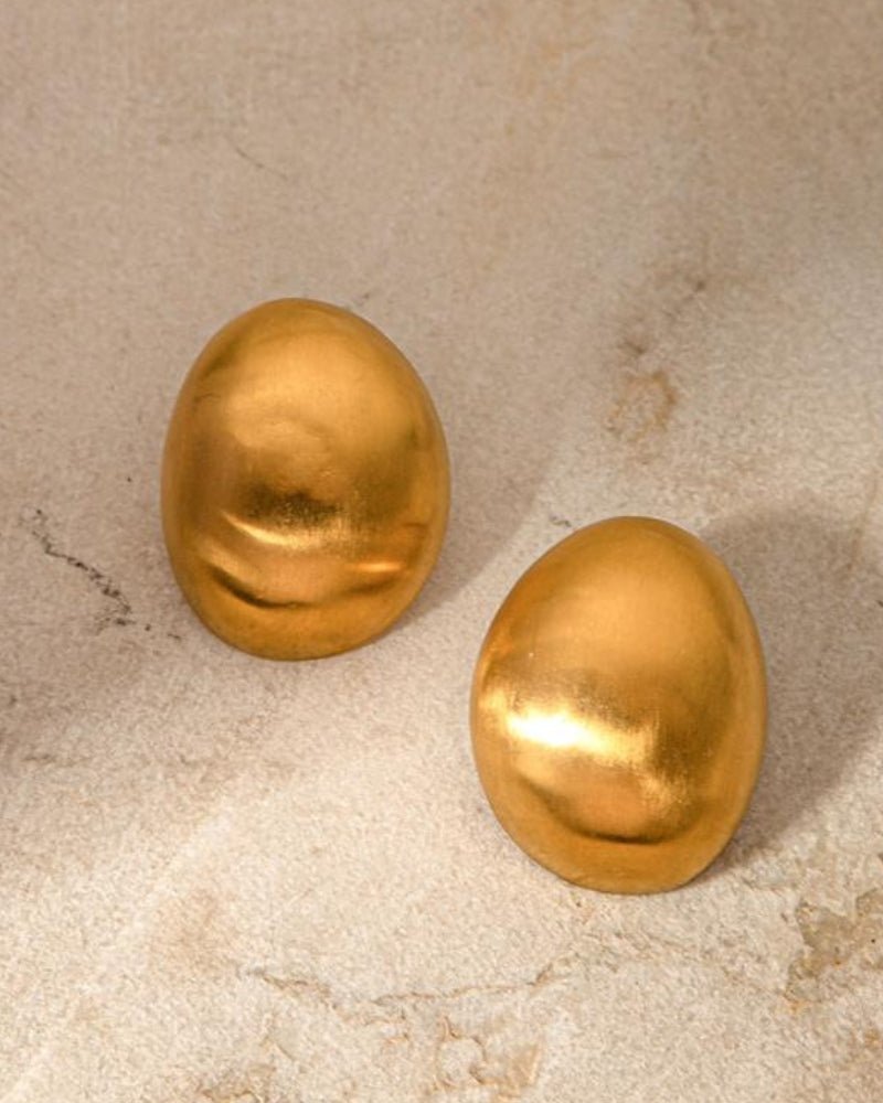 OROVA SHIELD EARRINGS - LORMIER - 