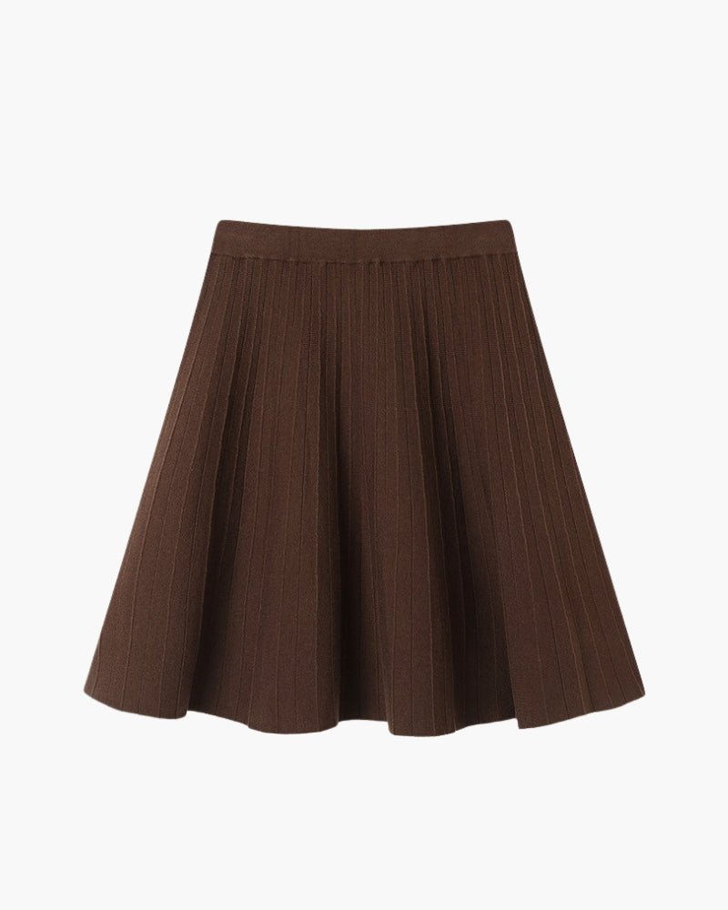 OXFORD PLEATED WOOL MINI - LORMIER - 
