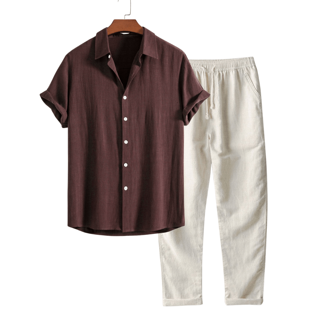 PENANG - SHORT - SLEEVED SET - LORMIER - 