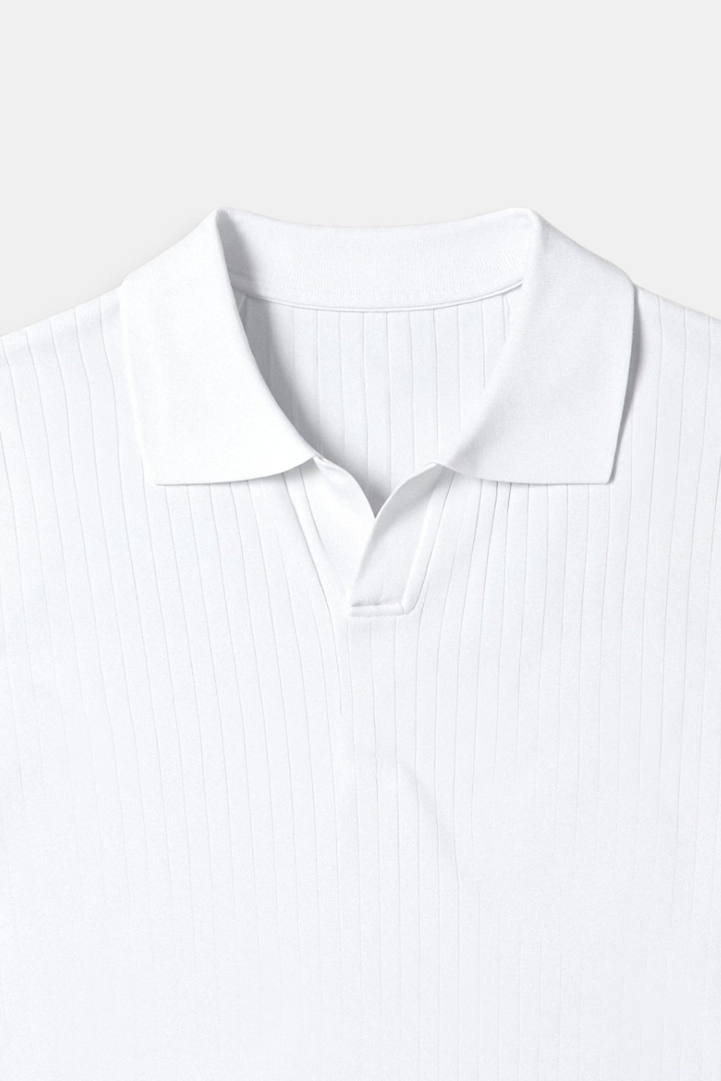 PISA - RIBBED COTTON POLO - LORMIER - 