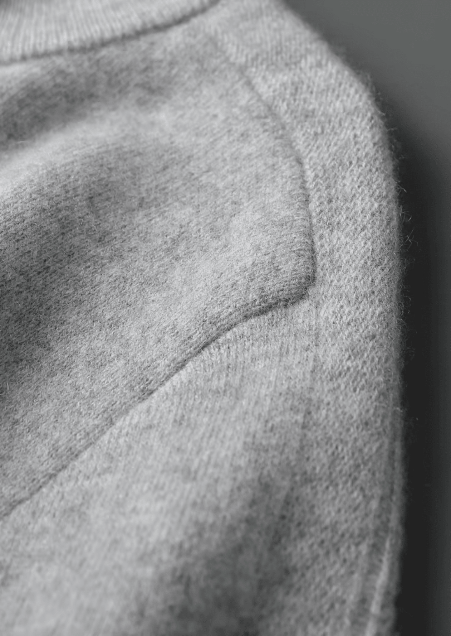 PREMIUM CASHMERE ESSENTIAL HALF - ZIP SWEATER - LORMIER - 