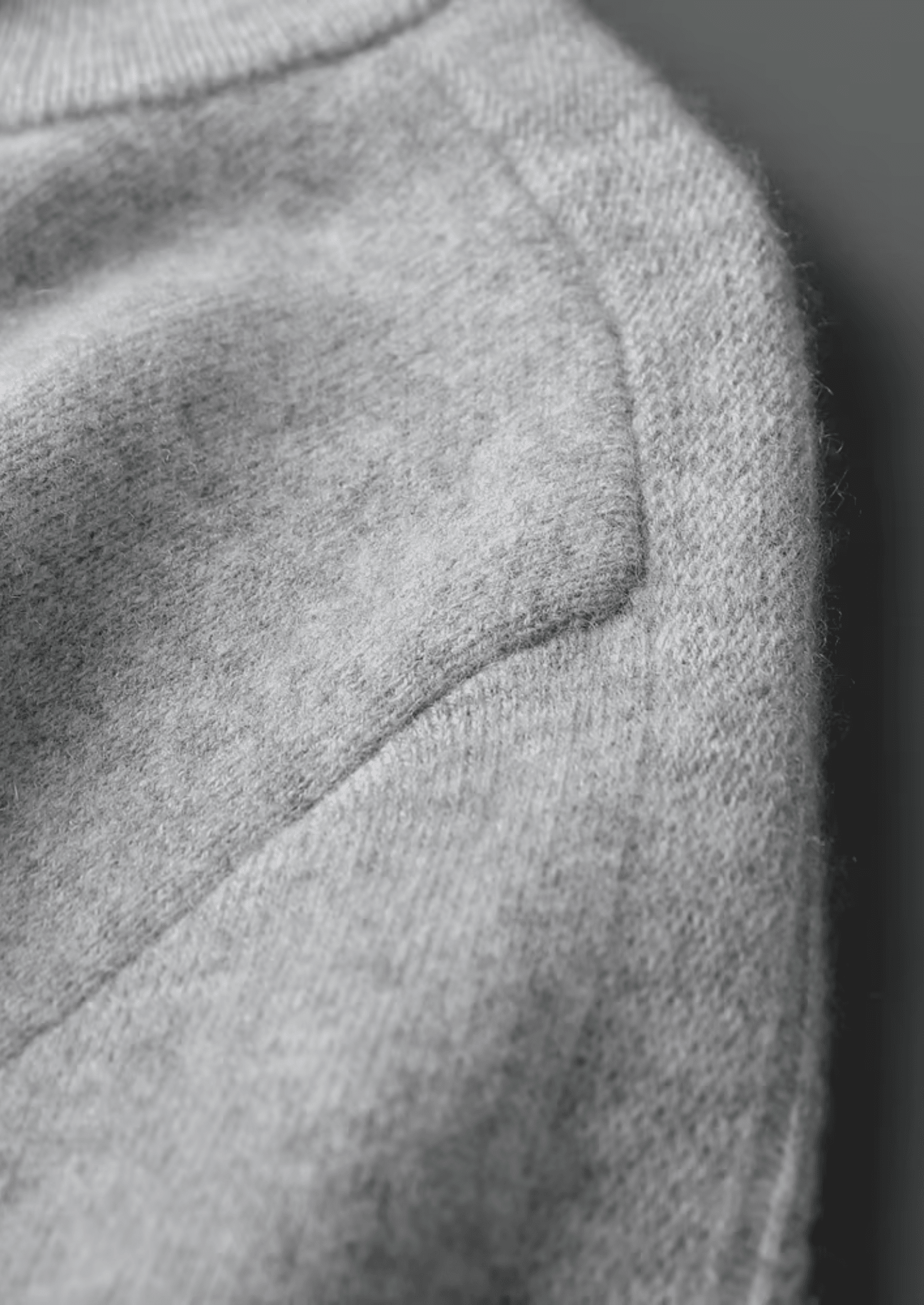 PREMIUM CASHMERE ESSENTIAL HALF - ZIP SWEATER - LORMIER - 