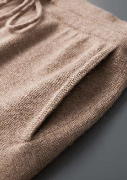 PREMIUM CASHMERE ESSENTIAL LEISURE JOGGERS - LORMIER - 
