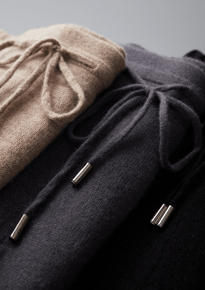 PREMIUM CASHMERE ESSENTIAL LEISURE JOGGERS - LORMIER - 