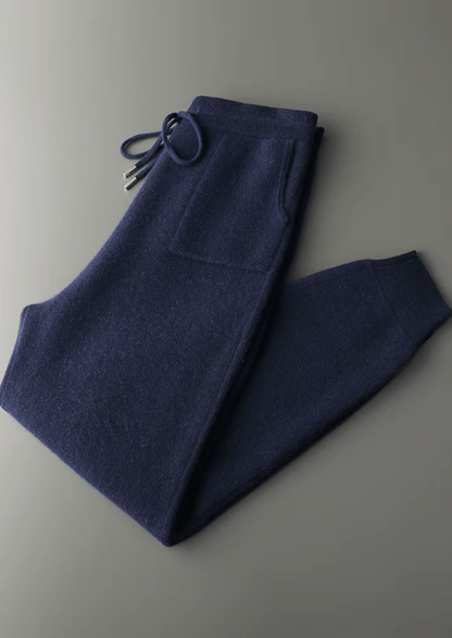 PREMIUM CASHMERE LEISURE JOGGERS - LORMIER - 